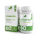 Витамин D3 2000 МЕ / Vitamin D3 2000 IU/ 60 капсул